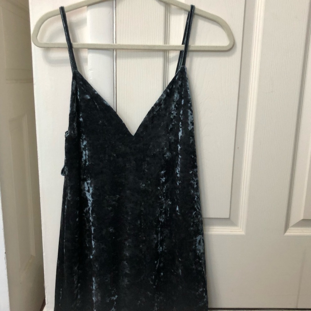 Velvet tobi dress